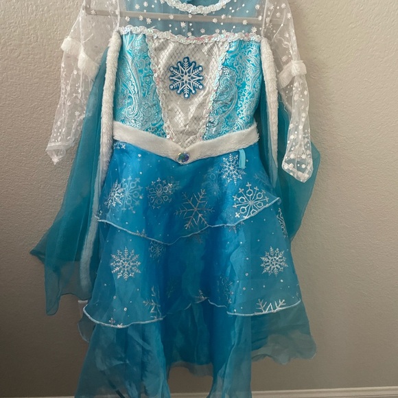 Blue and White Snow Princess Costume - Picture 1 of 1